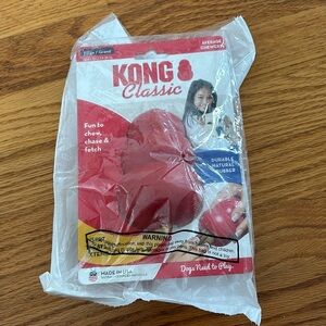 NWT Large Kong Classic Dog Toy